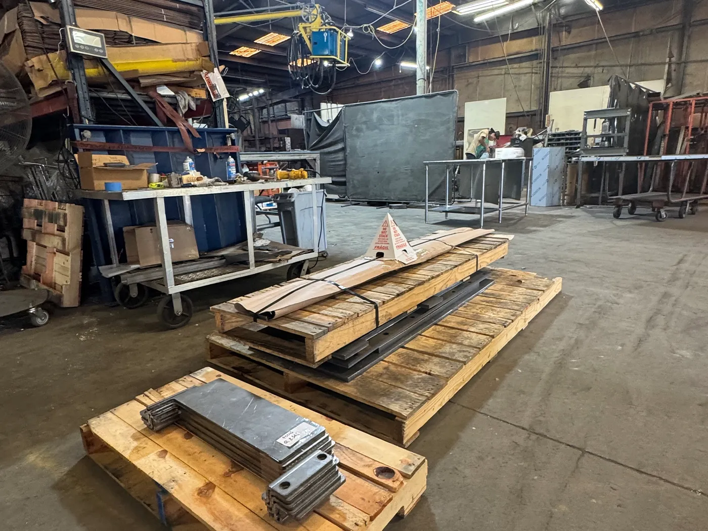 Inside the 75,000 square foot Edwards Equipment facilities in Birmingham, Alabama