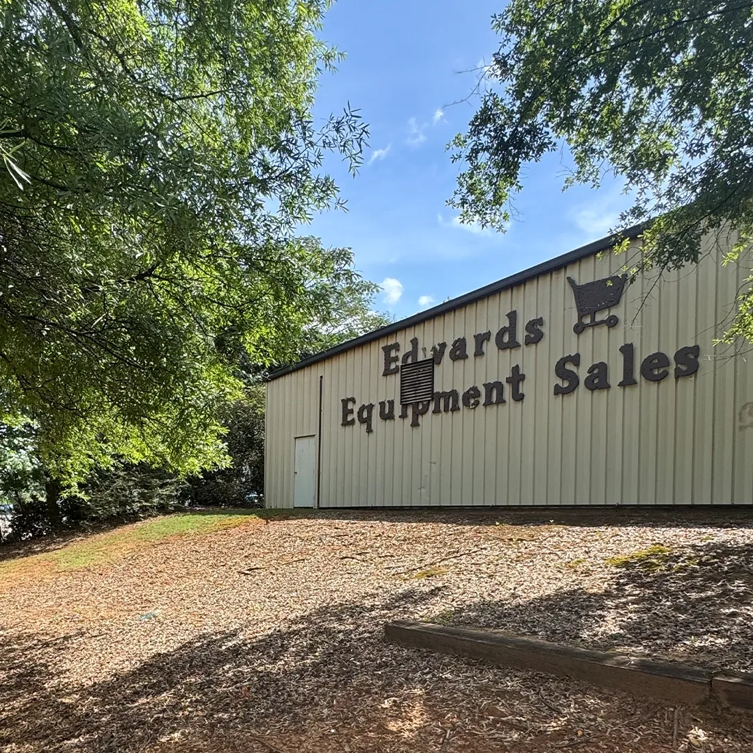 Edwards Equipment Sales in its founding years, Birmingham, Alabama, 1974